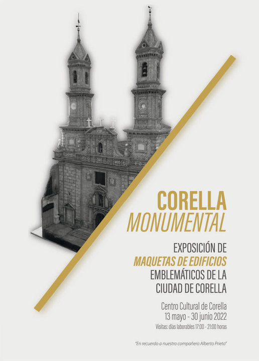 Cartel Corella Monumental