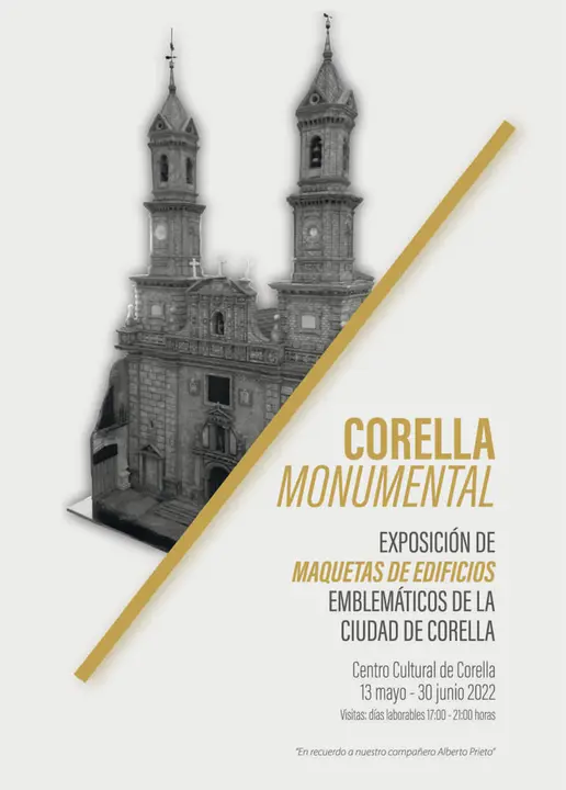 Cartel Corella Monumental