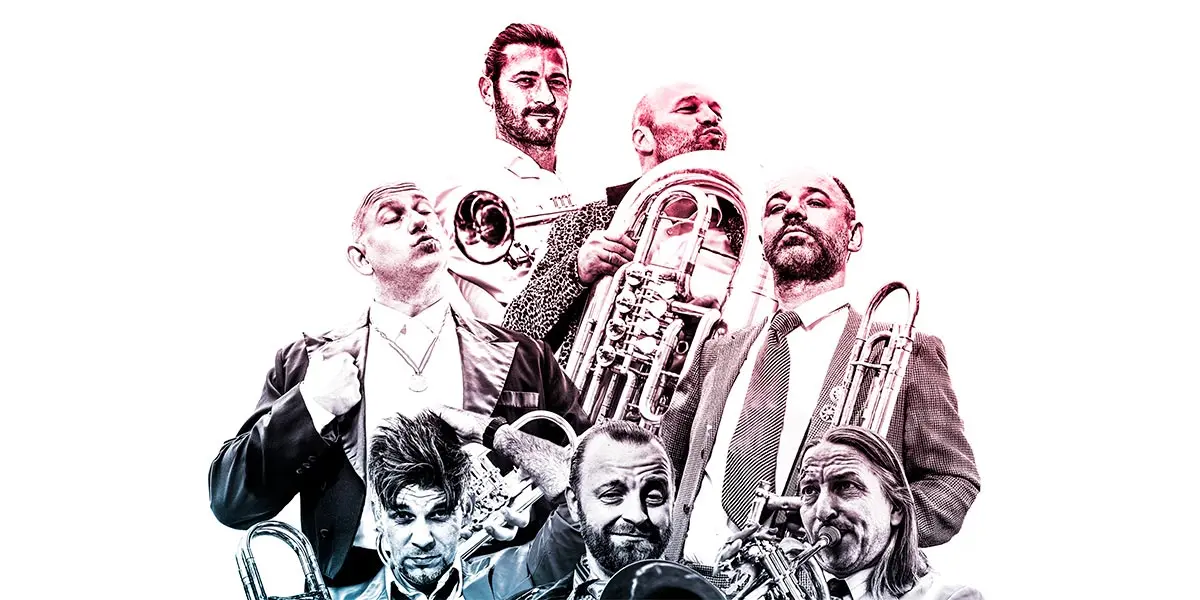 Banda Mnozil que tocar&aacute; en Ribaforada el 11 de junio