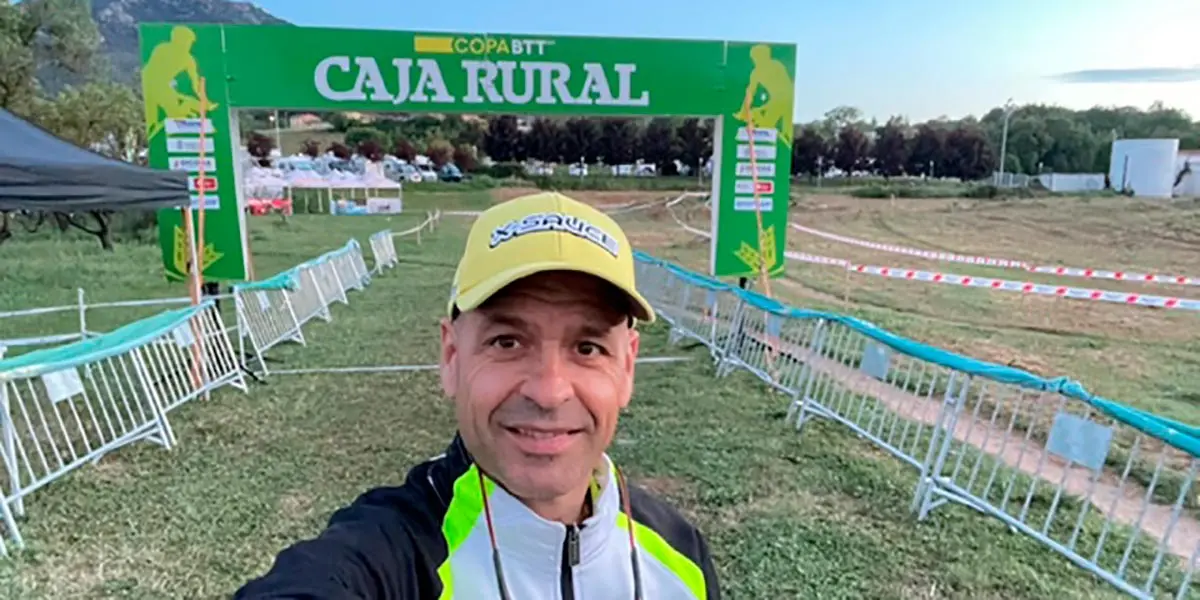 Tito Espada en Ayegui tras su segundo puesto