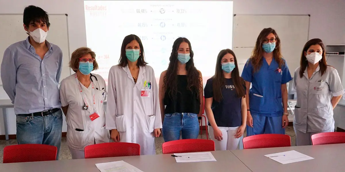 Foto participantes estudio salud sexual IES Valle del Ebro