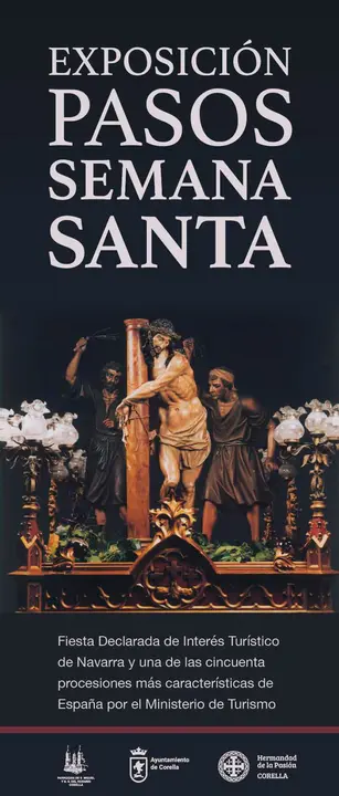 Cartel Exposici&oacute;n de pasos de Semana santa en Corella hasta septiembre