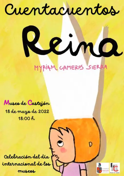 Cartel cuenta cuentos reina el mi&eacute;rcoles 18 en Castej&oacute;n