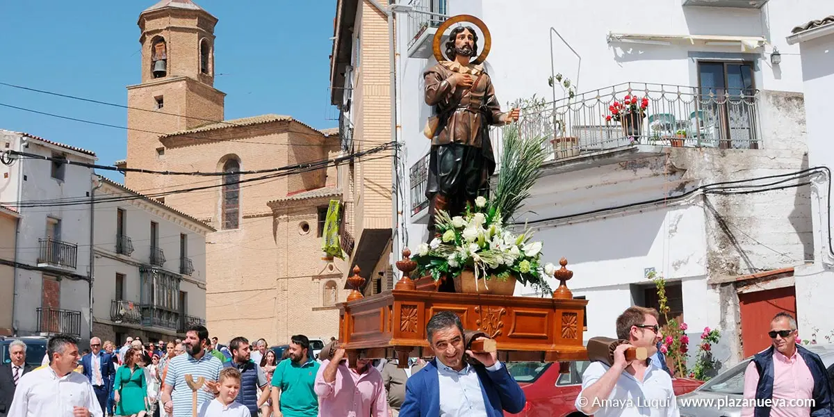 Procesi&oacute;n de San Isidro Labrador en Caparroso 2022