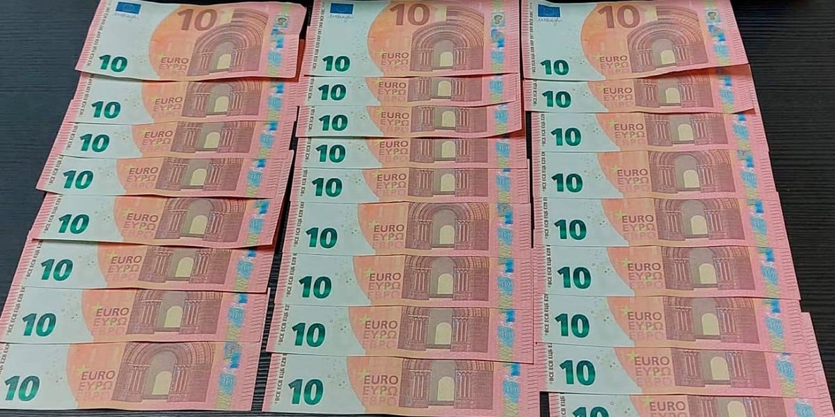 26 billetes de 10€ falsos en Corella incautados por la Guardia Civil
