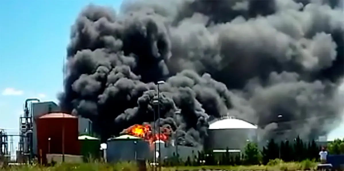 Calahorra explosi&oacute;n dep&oacute;sito