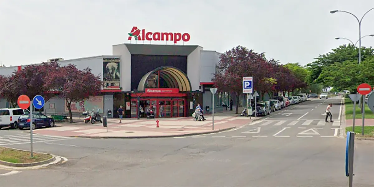 Foto del supermercado Alcampo en el que hubo varios intentos de hurtos.