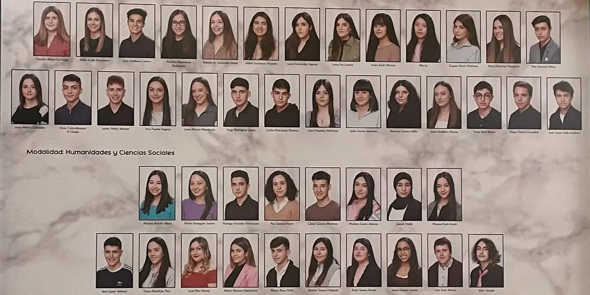 Foto de la Orla de los almnos graduados en el IES Alhama de Corella