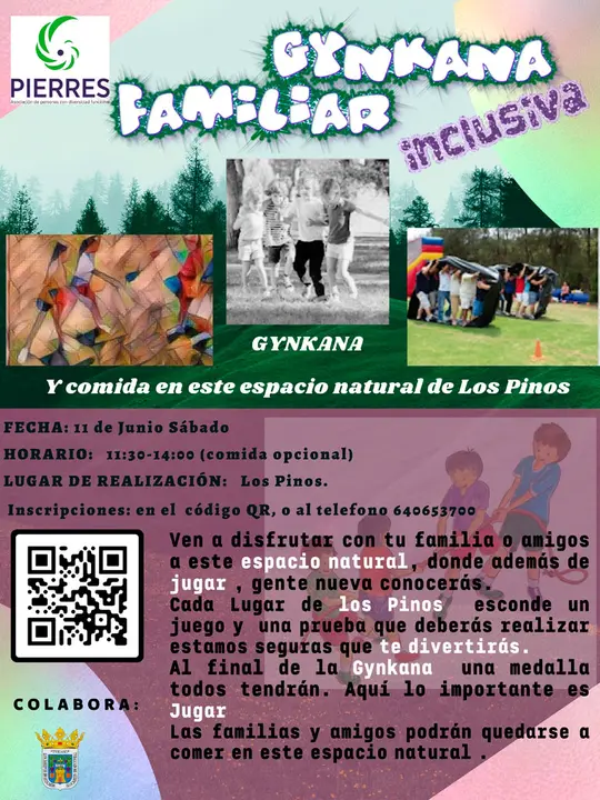 Cartel Gynkana Familiar el 11 de junio en Tarazona