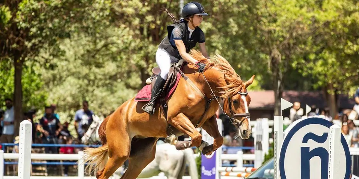 Edurne Miram&oacute;n equitaci&oacute;n Logro&ntilde;o 2