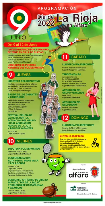 &lsquo;D&iacute;a de La Rioja 2022&rsquo; en Alfaro