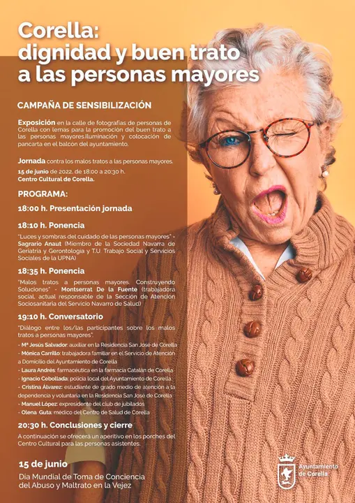 Jornada &lsquo;Dignidad y buen trato a las personas mayores&rsquo; en Corella