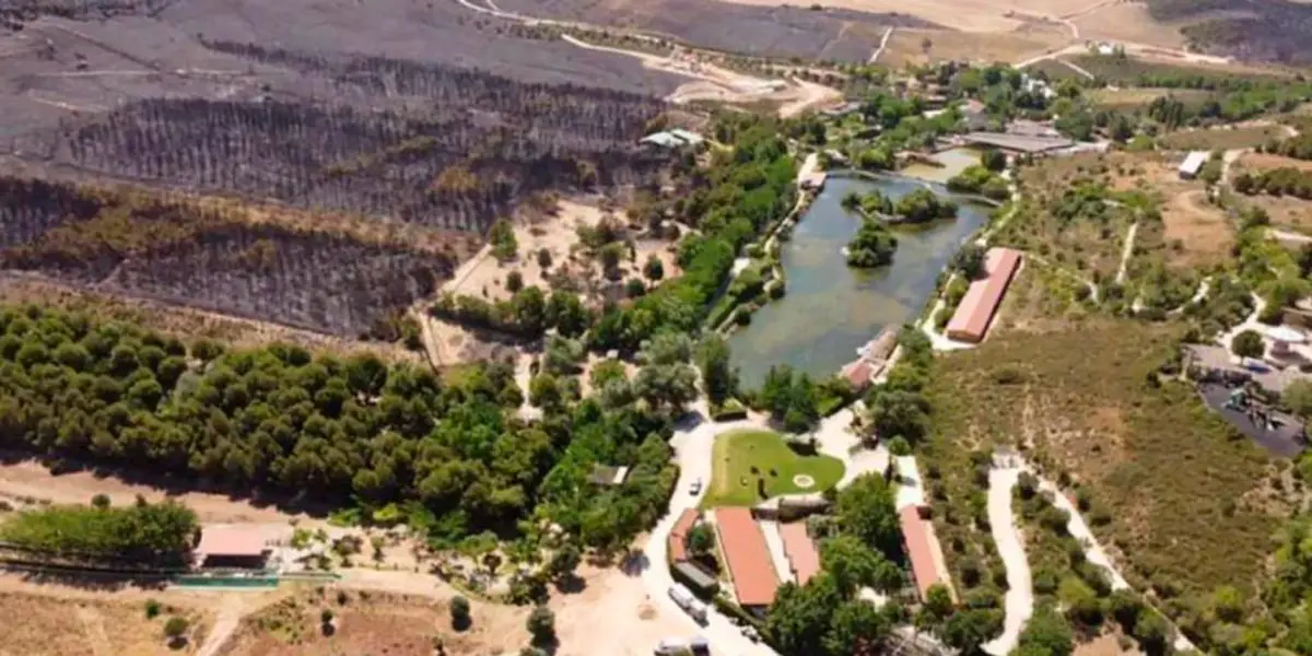 Sendaviva tras el incendio 18 junio 2022