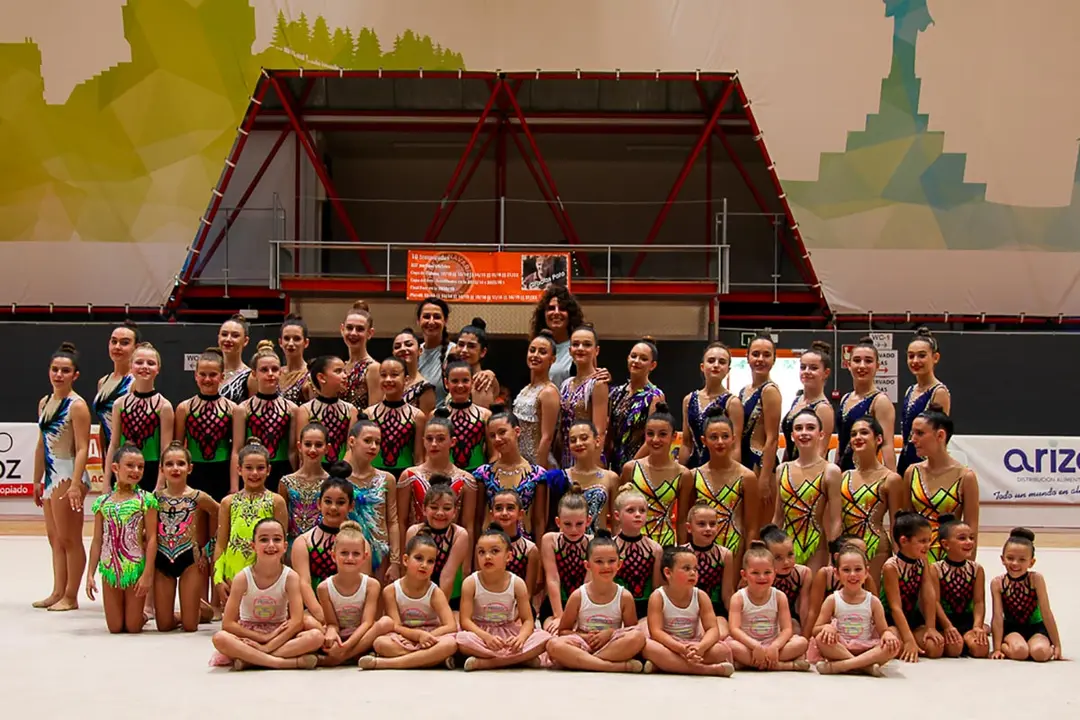 Exhibici&oacute;n de fin de curso del Club Gimnasia R&iacute;tmica Tudela 3