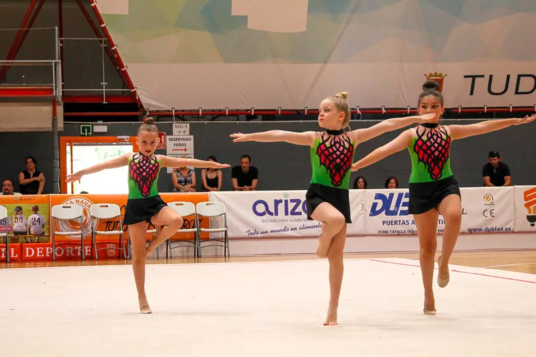 Exhibici&oacute;n de fin de curso del Club Gimnasia R&iacute;tmica Tudela 7