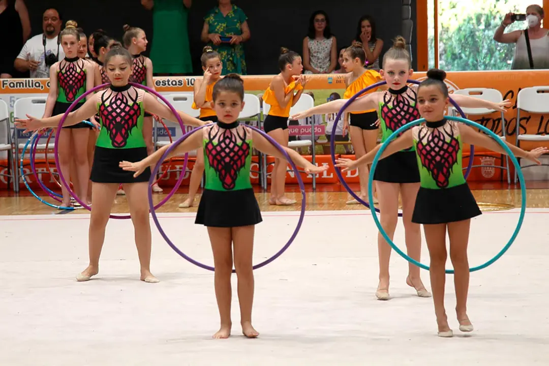 Exhibici&oacute;n de fin de curso del Club Gimnasia R&iacute;tmica Tudela 14
