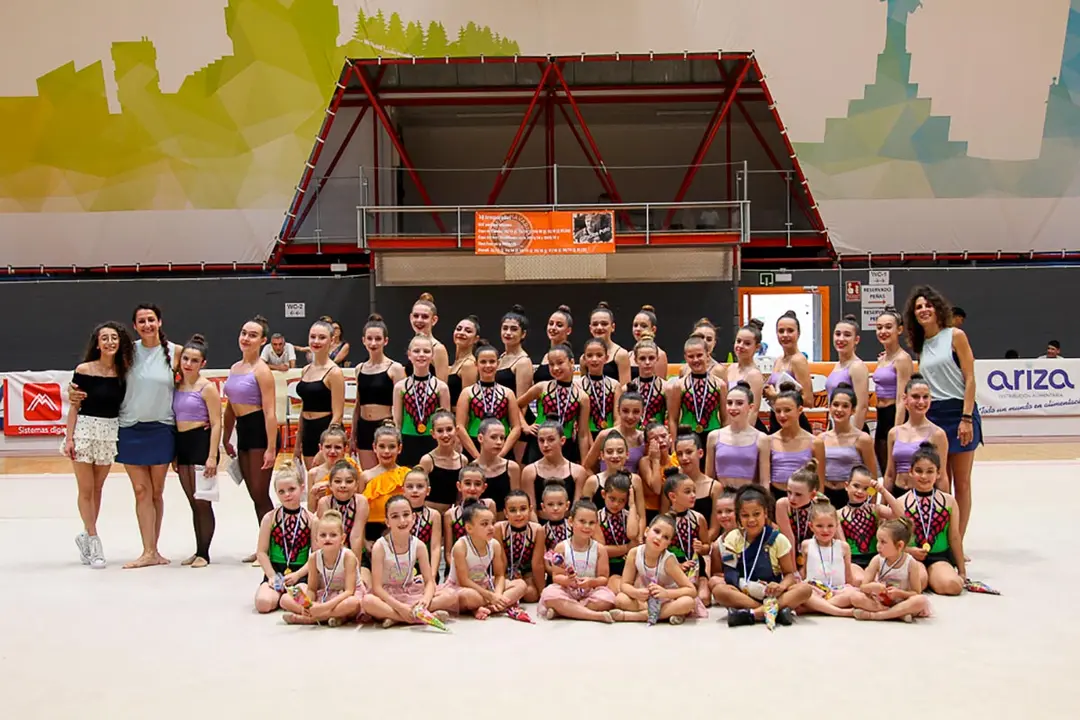 Exhibici&oacute;n de fin de curso del Club Gimnasia R&iacute;tmica Tudela 18
