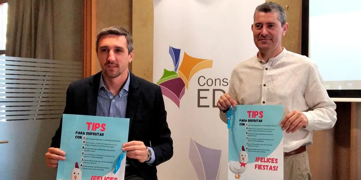 Sergio Villava, Director Gerente de Consorcio EDER, junto a Eusebio Saez, Presidente de la Comisi&oacute;n Ejecutiva de Consorcio EDER
