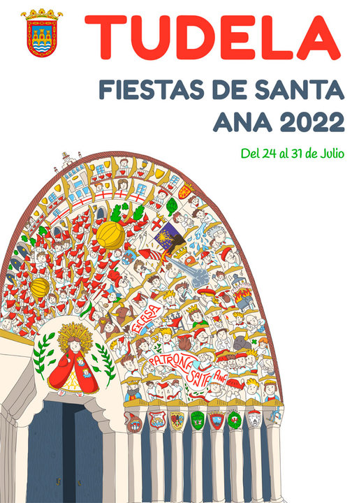Fiestas patronales en honor a Santa Ana 2022 en Tudela
