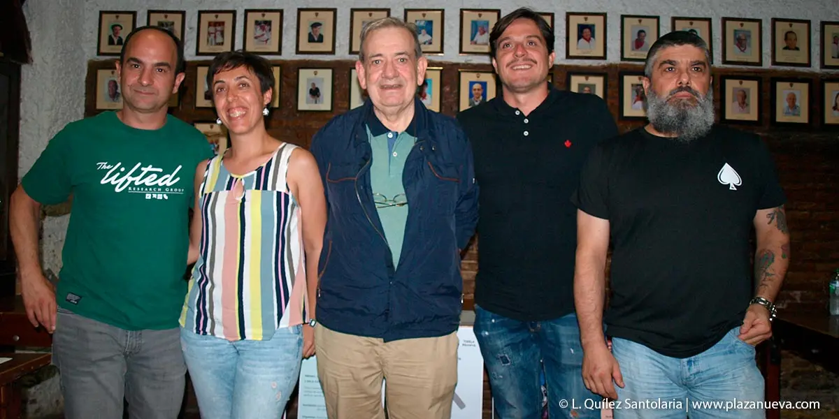 Miembros de la Pe&ntilde;a Ciudad Deportiva