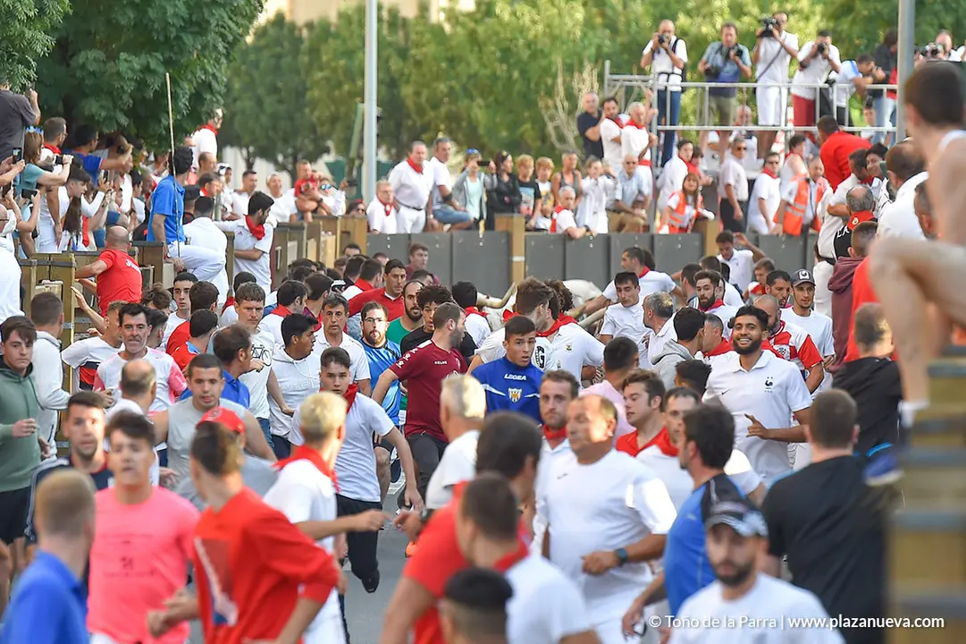 Encierro d&iacute;a 25, Fiestas de Tudela 2022 - 2