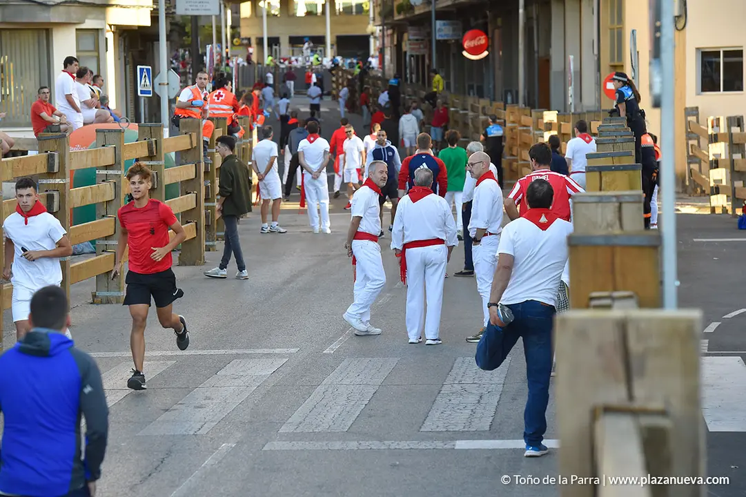 Encierro d&iacute;a 27, Fiestas de Tudela 2022 - 01