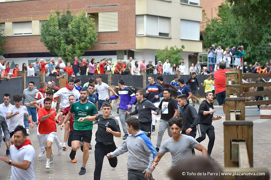 Encierro d&iacute;a 29, Fiestas de Tudela 2022 - 02