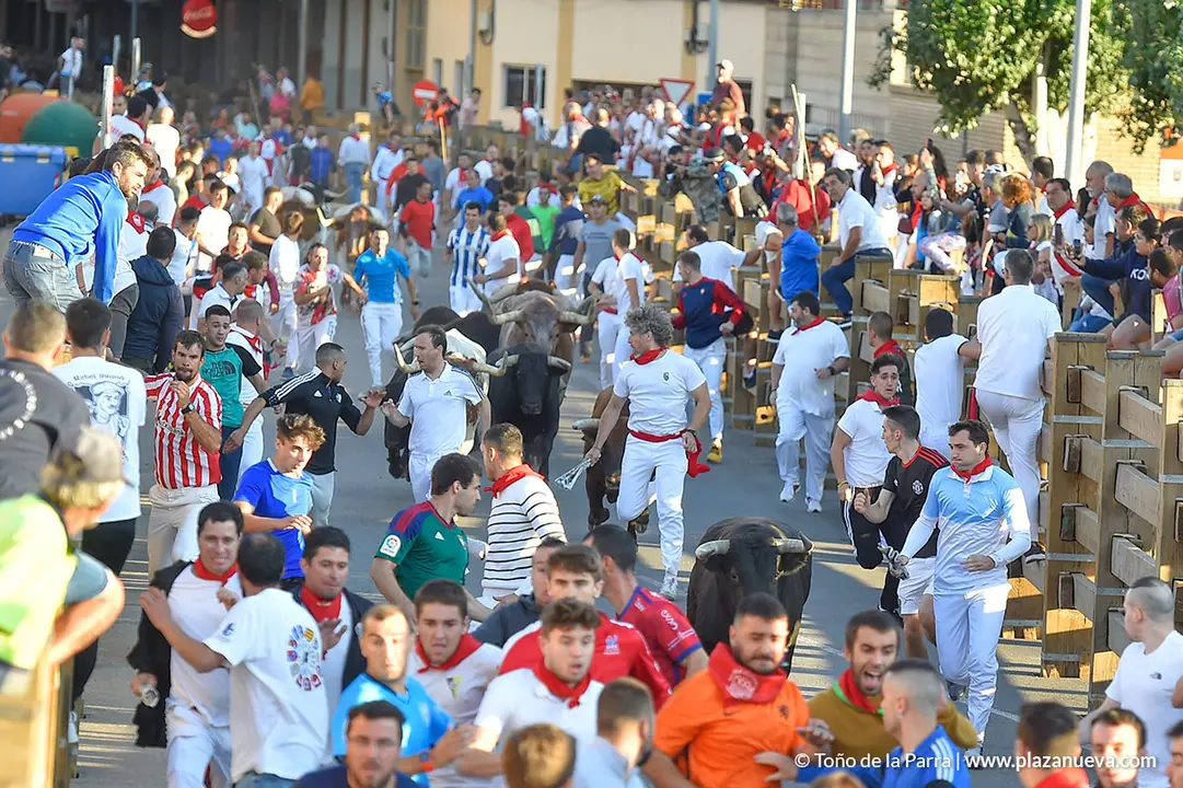 Encierro d&iacute;a 30, Fiestas de Tudela 2022 - 06