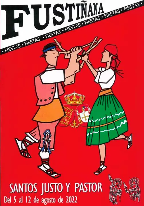 Fiestas patronales en honor a Santos Justo y Pastor 2022 en Fusti&ntilde;ana