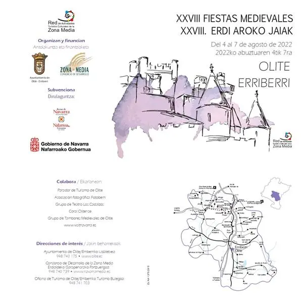 XXVIII Fiestas medievales 2022 en Olite