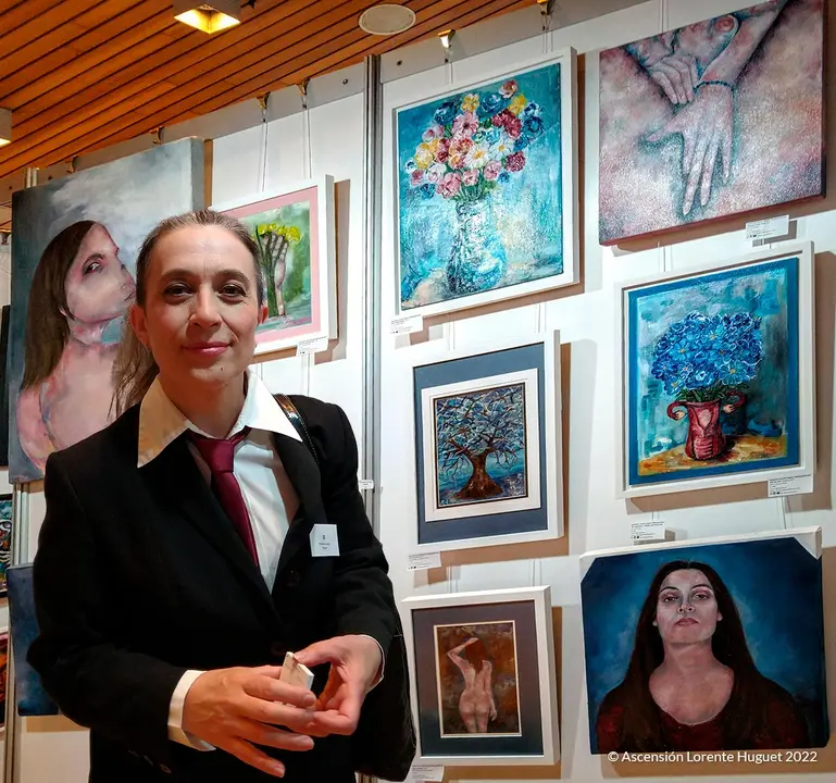 Ascensi&oacute;n Lorente Huguet en la Feria de Arte Parallax