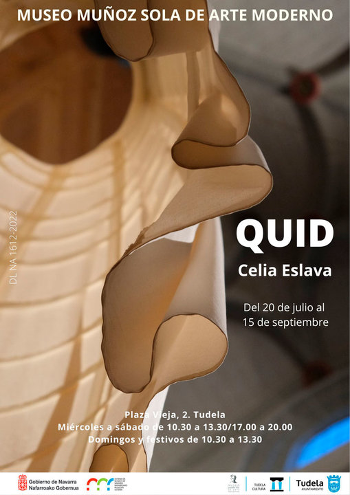 Exposición temporal en Tudela ‘QUID’ de Celia Eslava 