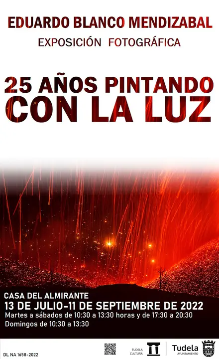 Exposici&oacute;n fotogr&aacute;fica en Tudela &rsquo;25 a&ntilde;os pintando con la luz&rsquo; de Eduardo Blanco Mendizabal