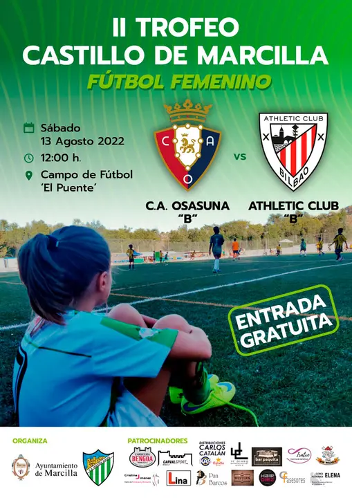 II Trofeo de f&uacute;tbol femenino &lsquo;Castillo de Marcilla&rsquo;