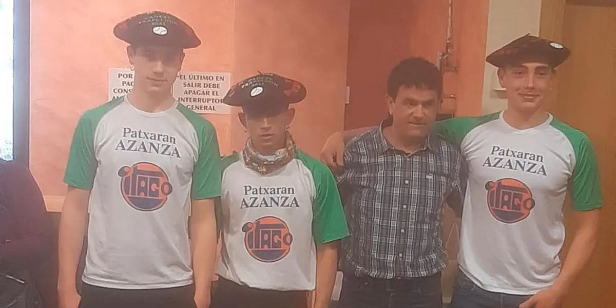 Campeones categor&iacute;a Cadete interpueblos Estella