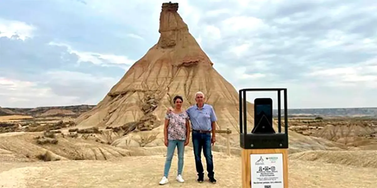 El nuevo soporte Turs Selfie Experience que ha incorporado Bardenas Reales