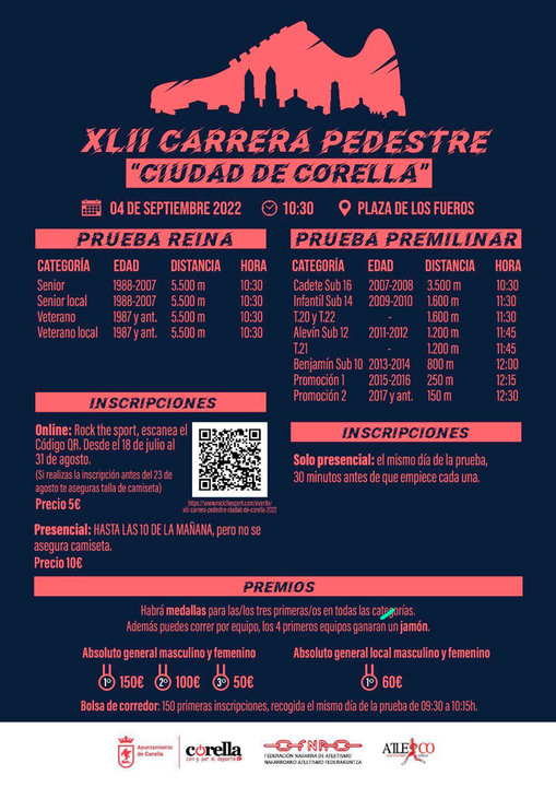 XLIII Carrera pedestre 'Ciudad de Corella'
