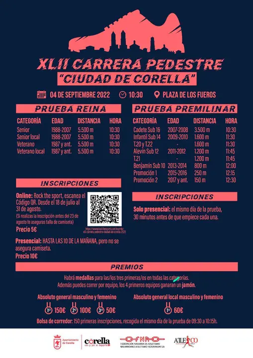 XLIII Carrera pedestre 'Ciudad de Corella'