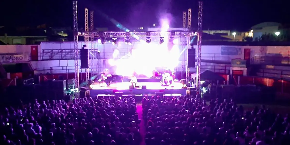 Fitero plaza de toros concierto Ara Malikian