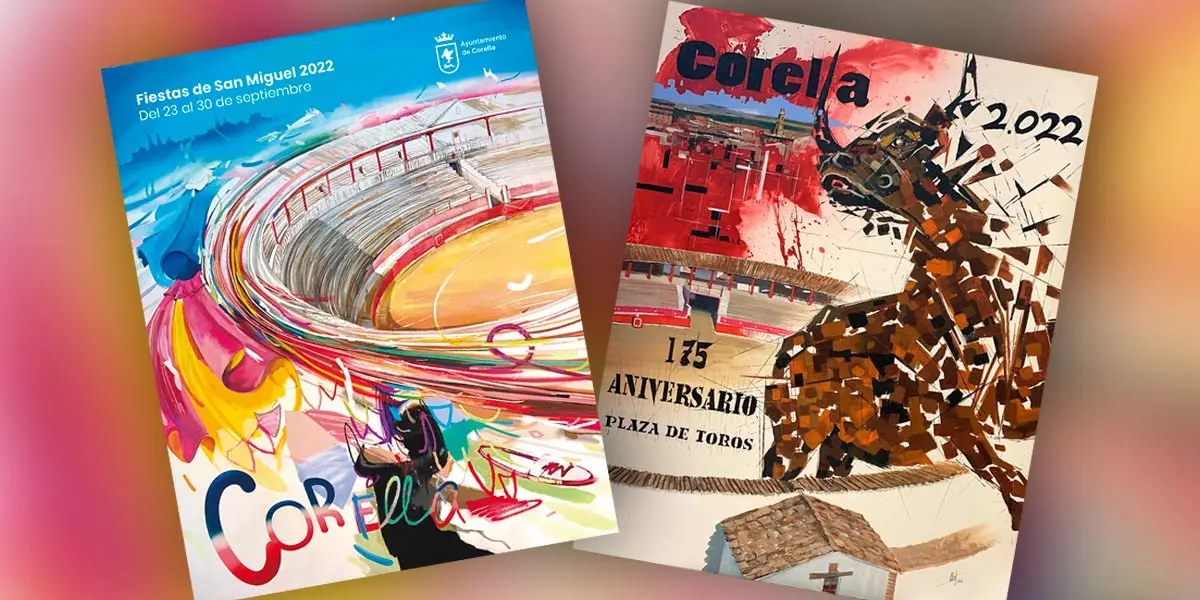 Carteles de San Miguel y de los Festejos taurinos de Corella