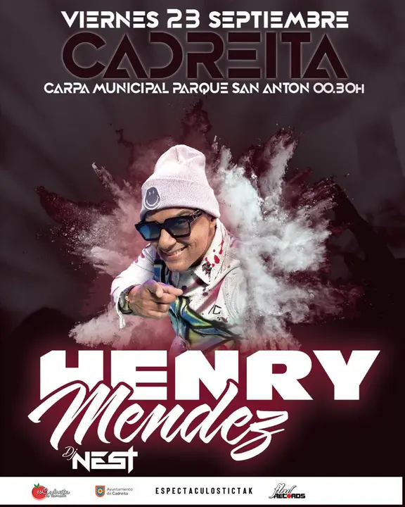 Concierto en Cadreita de Henry M&eacute;ndez
