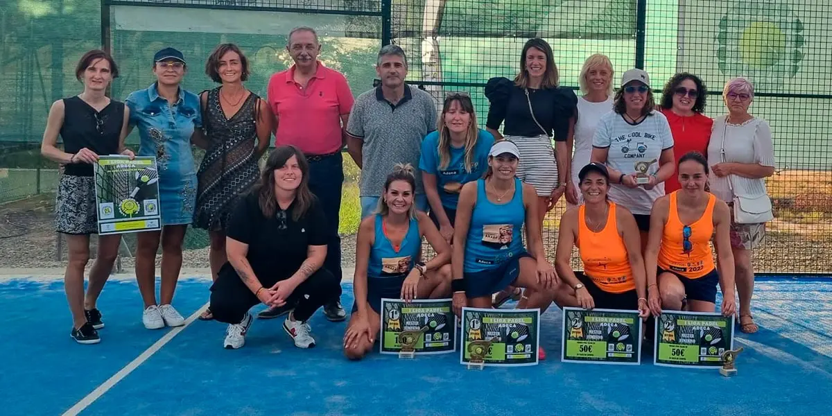 Alfaro I Liga p&aacute;del ADECA femenino 2