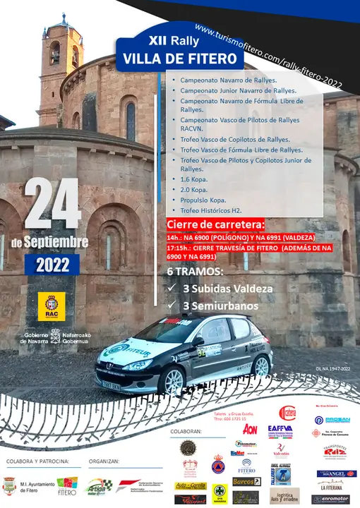 XII Rally Villa de Fitero