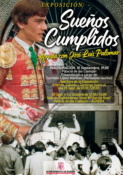Exposici&oacute;n en &Aacute;greda &lsquo;Sue&ntilde;os cumplidos&rsquo; dedicada al maestro Jos&eacute; Luis Palomar