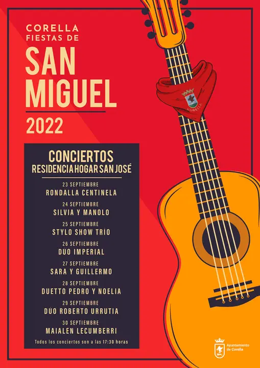 Conciertos en fiestas de la Residencia Hogar San Jos&eacute; de Corella