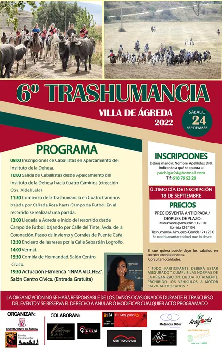 VI Trashumancia &lsquo;Villa de &Aacute;greda&rsquo; 2022