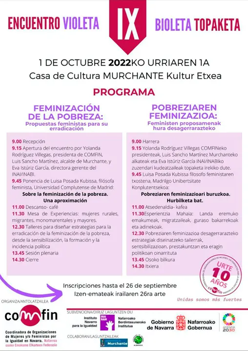 IX Encuentro Violeta en Murchante