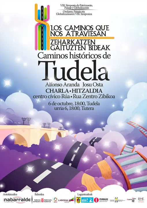 Charla sobre los caminos hist&oacute;ricos de Tudela