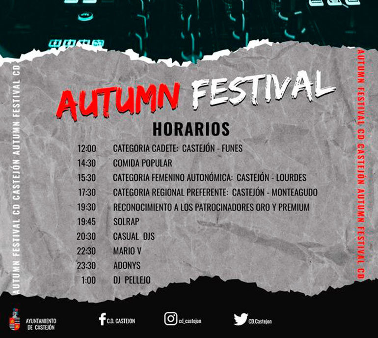 Autumn Festival 2022 en Castejón