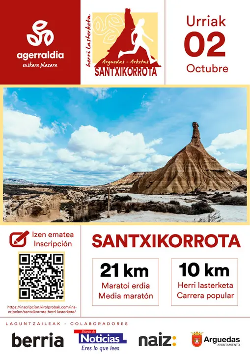 Carrera popular en Arguedas &lsquo;Santxikorrota&rsquo;